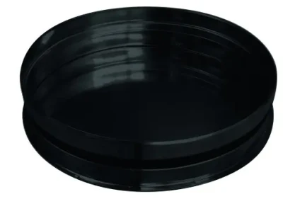 Bouchon obturateur noir serie Octans Ø150