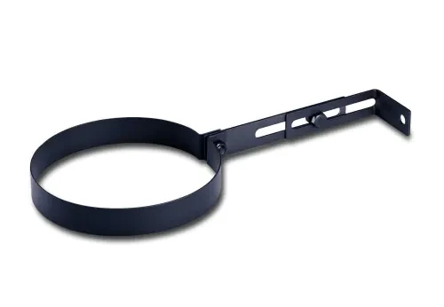Collier de suspension acier peint noir 2mm