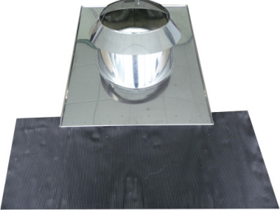 Solin inox base plomb Apollo Pellets Double Paroi