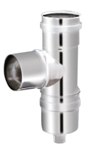 Té 87° + purge SP Pegasus inox