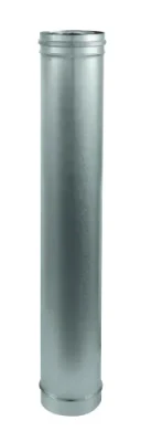 Élément droit inox/galva 3CEp concentrique