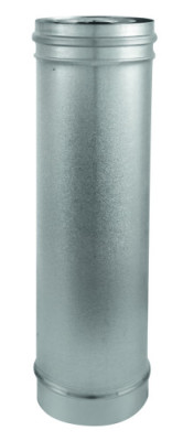 Élément droit inox/galva 3CEp concentrique