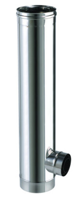 Té à 93° 1 piquage inox/inox 3CEp concentrique