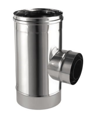 Té court à 93° 1 piquage inox/inox 3CEp concentrique Té court à 93° 1 piquage inox/inox 3CEp concentrique
