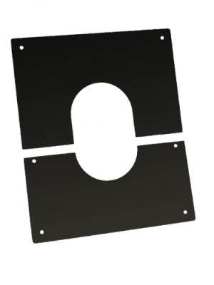 Plaque coupe feu propreté Apollo Pellets Double Paroi Plaque coupe feu propreté Apollo Pellets Double Paroi