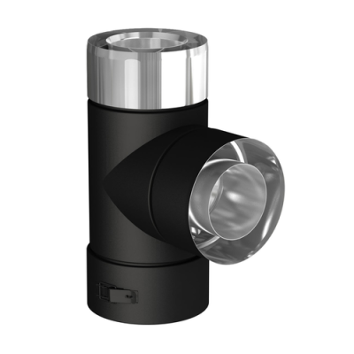 Té 90° double piquage Apollo Pellets concentrique 2.0 Té 90° double piquage Apollo Pellets concentrique 2.0