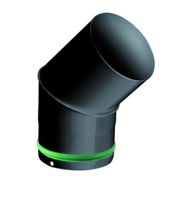 Coude Apollo Pellets Simple Paroi émail