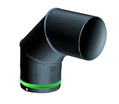 Coude Apollo Pellets Simple Paroi émail