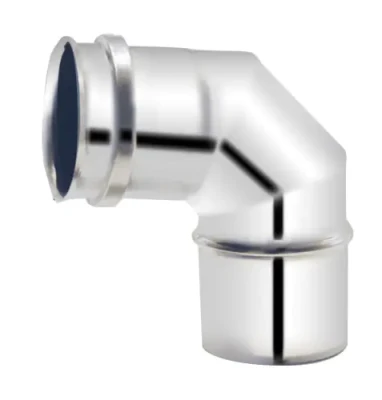 Coude simple paroi Pegasus inox