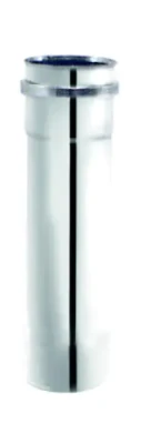 Élément droit recoupable 250mm simple paroi Pegasus inox