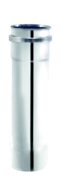 Élément droit recoupable 250mm simple paroi Pegasus inox