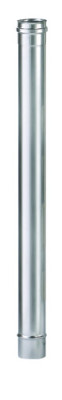 Élément droit simple paroi Pegasus inox