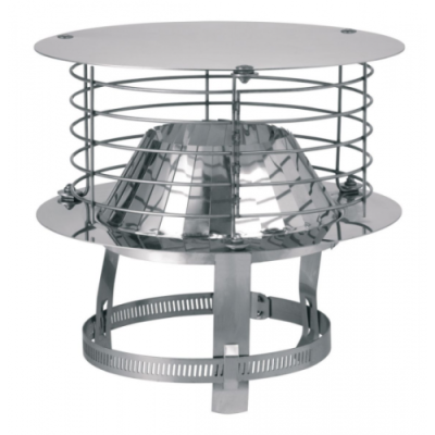 Chapeau extracteur statique varispir Inox