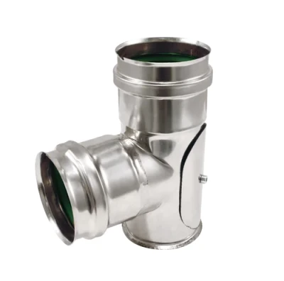 Té 90° trappe visite