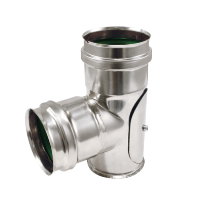 Té 90° trappe visite