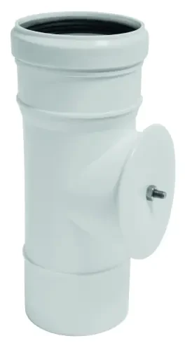 Té avec trappe de visite simple paroi Pegasus PP