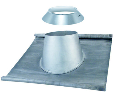 Solin inox base plomb avec larmier DP