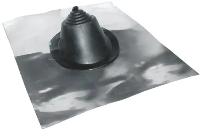 manchon epdm embase alu (1).jpg Pipeco Manchon d'étanchéité EPDM avec embase alu