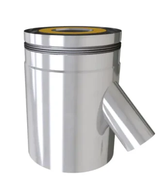 OTP-LPA-INOX_VISUEL.jpg Élément droit 270mm avec té prise d'air 135° Octans Pellets