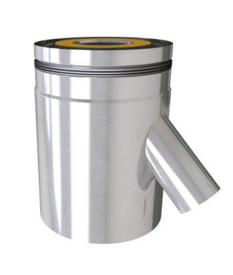 OTP-LPA-INOX_VISUEL.jpg Élément droit 270mm avec té prise d'air 135° Octans Pellets