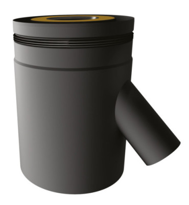OTP-LPA-NOIR_VISUEL.jpg Élément droit 270mm avec té prise d'air 135° Octans Pellets