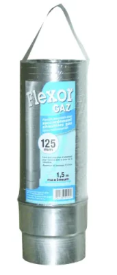 Conduit de raccordement flexible Flexor Gaz avec raccord