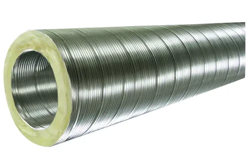 Conduits flexibles semi-rigide aluminium isolé