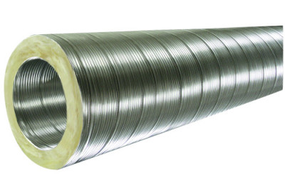 Conduits flexibles semi-rigide aluminium isolé