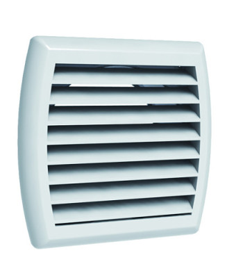 Grille de façade plastique