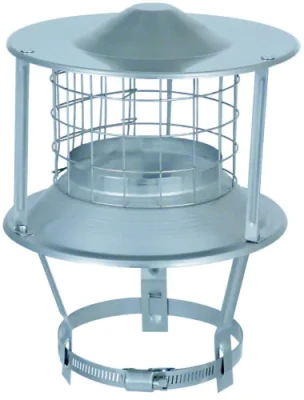 Chapeau extracteur statique Statiflex Aluminium