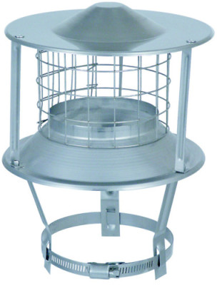 Chapeau extracteur statique Statiflex Aluminium