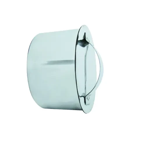 Tampon poignée inox