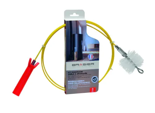 Kit Ramonage pellets Brasier cannes + brosse